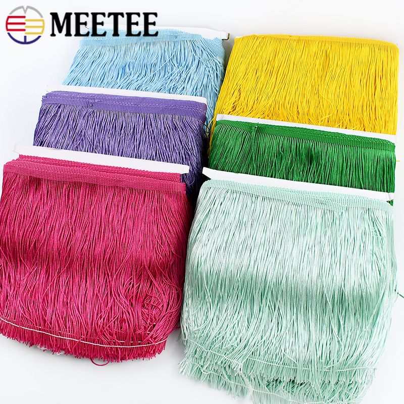 Fringe Ribbon Sewing - 10Y 10-20cm Tassel Fringes for Latin