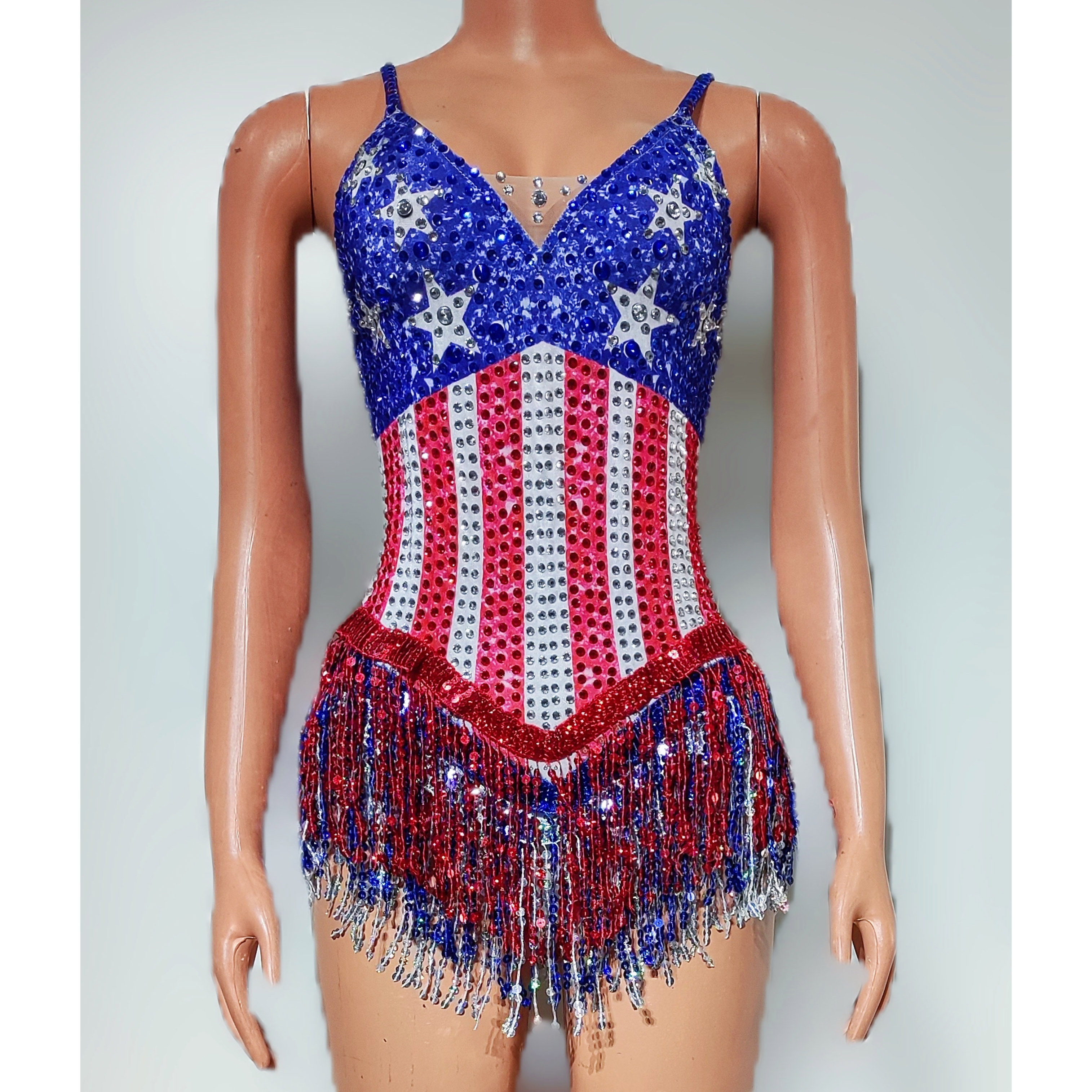 Rhinestone Banding Trim - Dance Singer Costume Bar Nightclub Stage