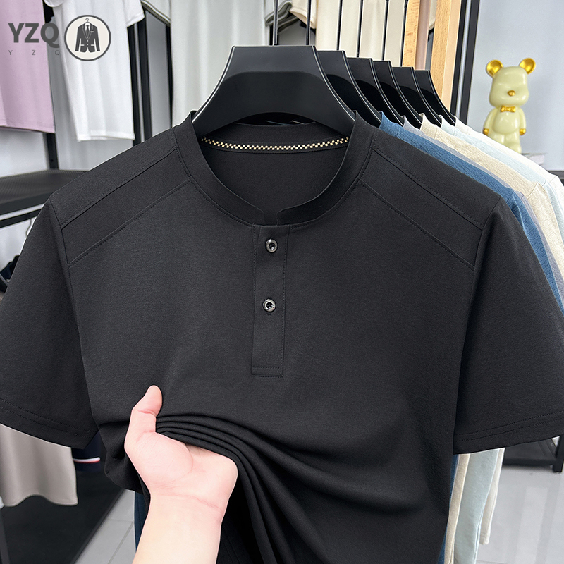 2026 Fashion Men's Henley Neck – обзор и цена Embellish Knit