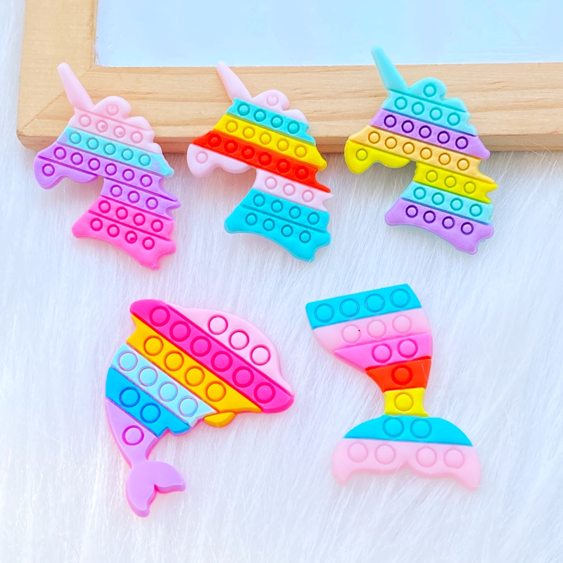 20Pcs New Cute Fishtail Unicor – обзор и цена Embellishment Glue Craft