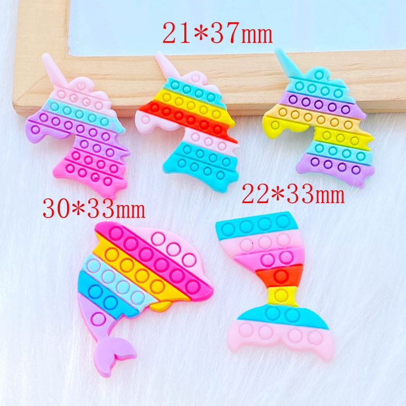 20Pcs New Cute Fishtail Unicor – обзор и цена Embellishment Glue Craft