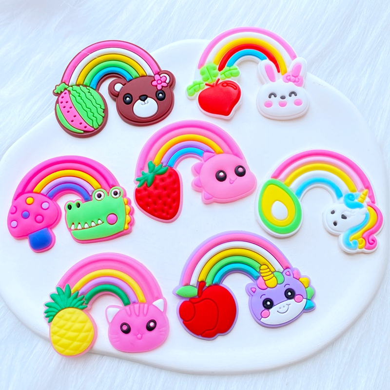 10Pcs New Cute Fruit Animal Ra – обзор и цена Embellishment Glue Craft