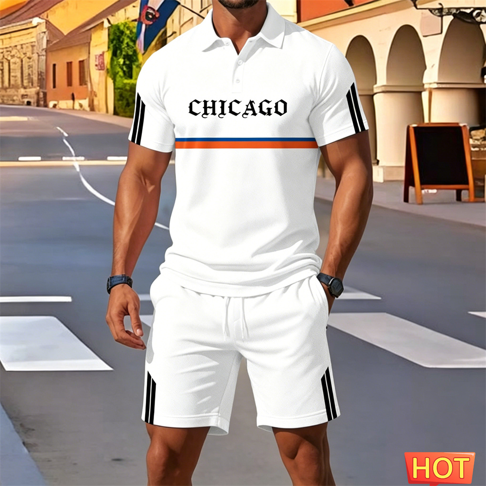 Summer man 2 piece outfits Men – обзор и цена Embellish Knit