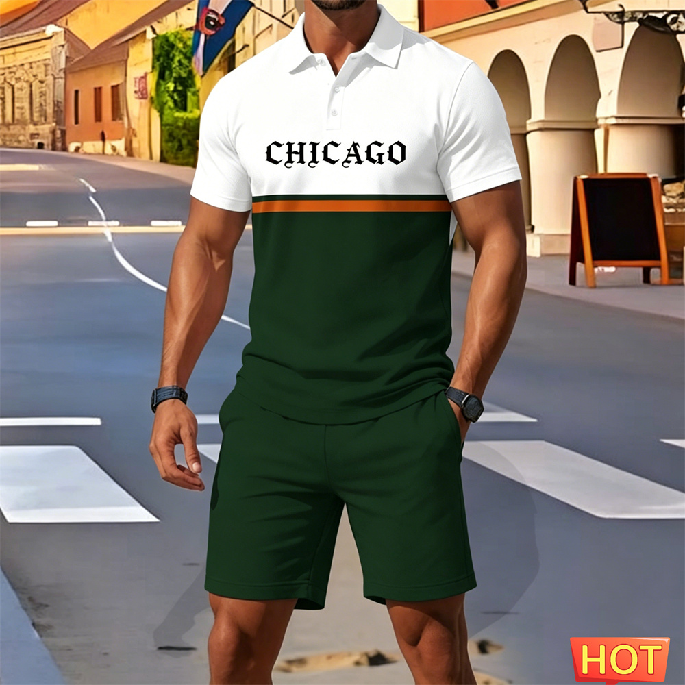 Summer man 2 piece outfits Men – обзор и цена Embellish Knit