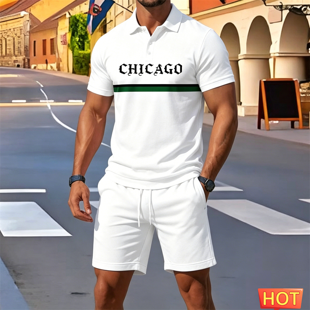 Summer man 2 piece outfits Men – обзор и цена Embellish Knit