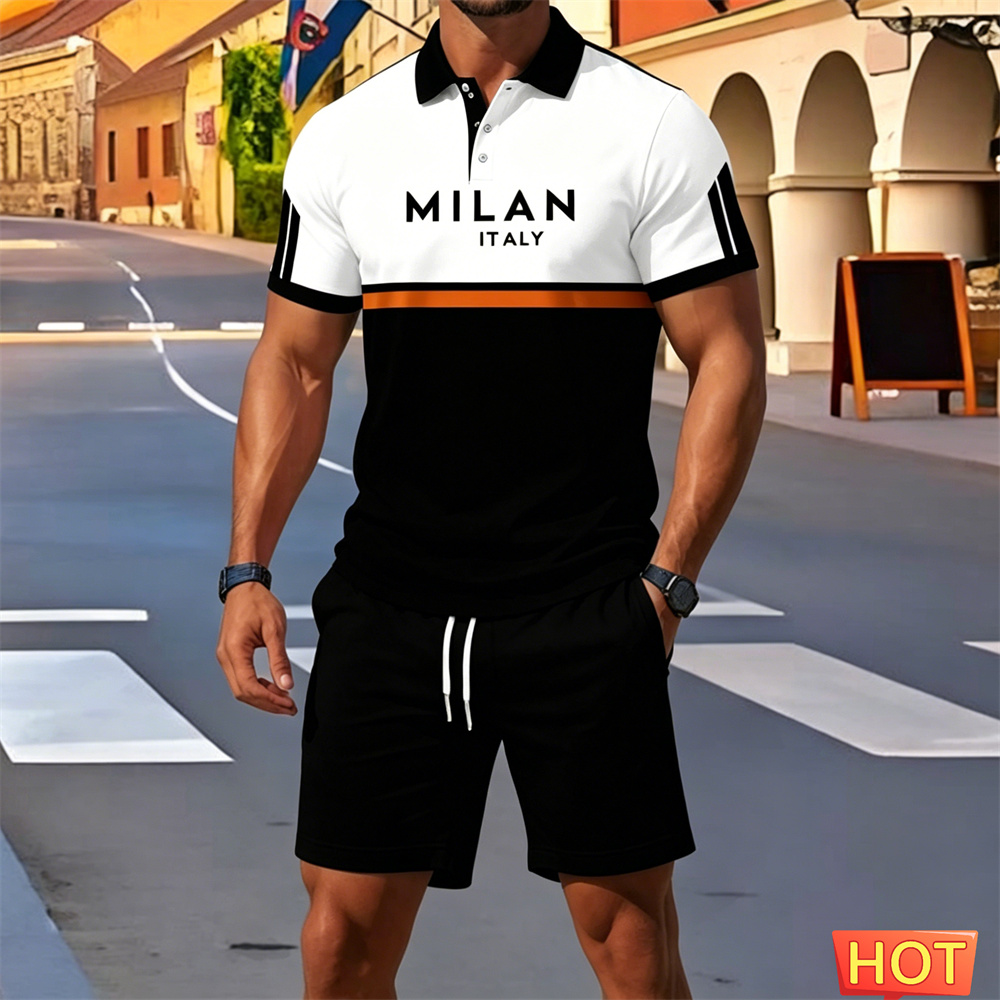 Summer man 2 piece outfits Men – обзор и цена Embellish Knit