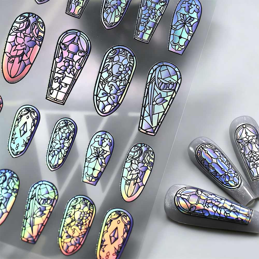 5D Sparkly Retro Glass Fragmen – обзор и цена Glitter Vinyl Roll