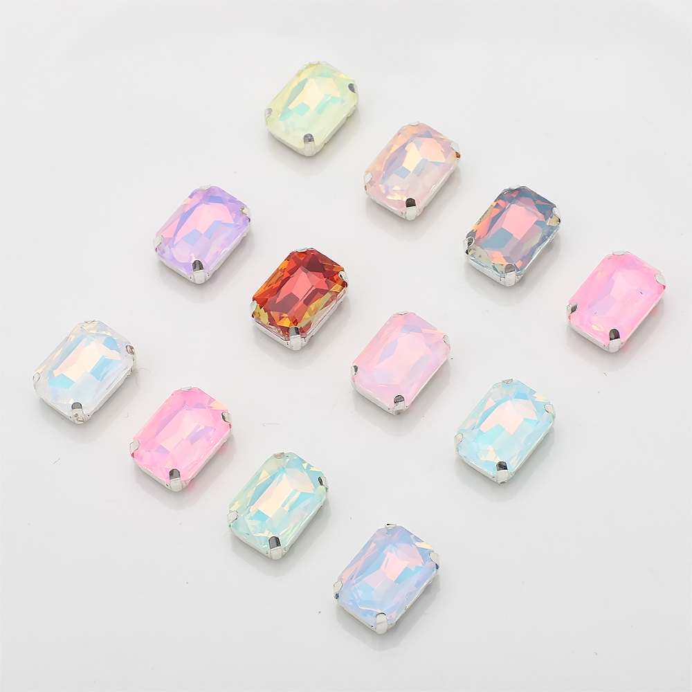 10 Pcs 10x14mm Sew On Rhinesto – обзор и цена Sew On Rhinestone