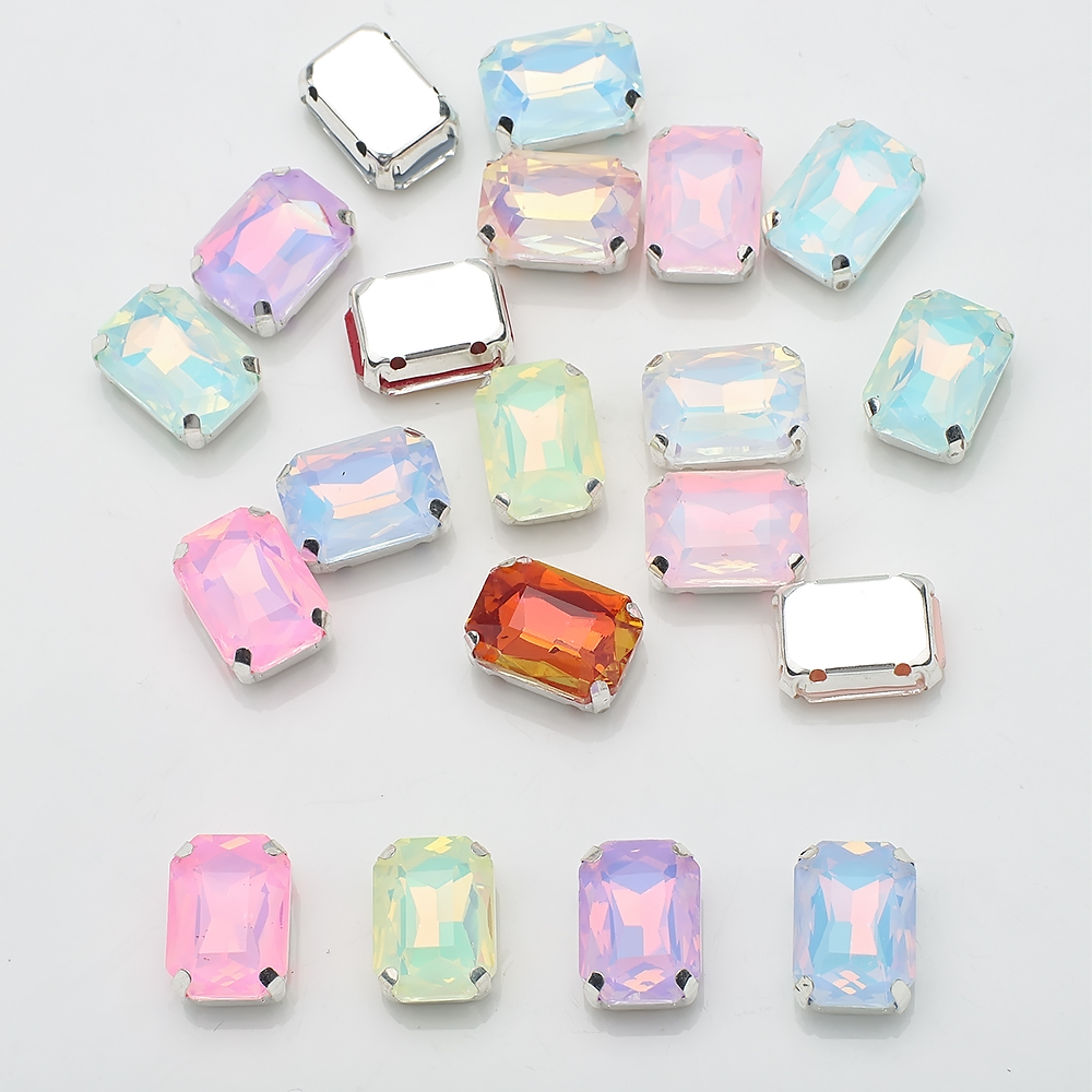 10 Pcs 10x14mm Sew On Rhinesto – обзор и цена Sew On Rhinestone