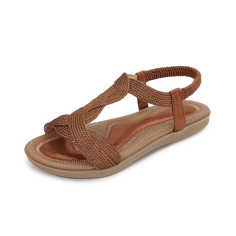 Ladies Summer Sandals Fashion  – обзор и цена Sew On Rhinestone