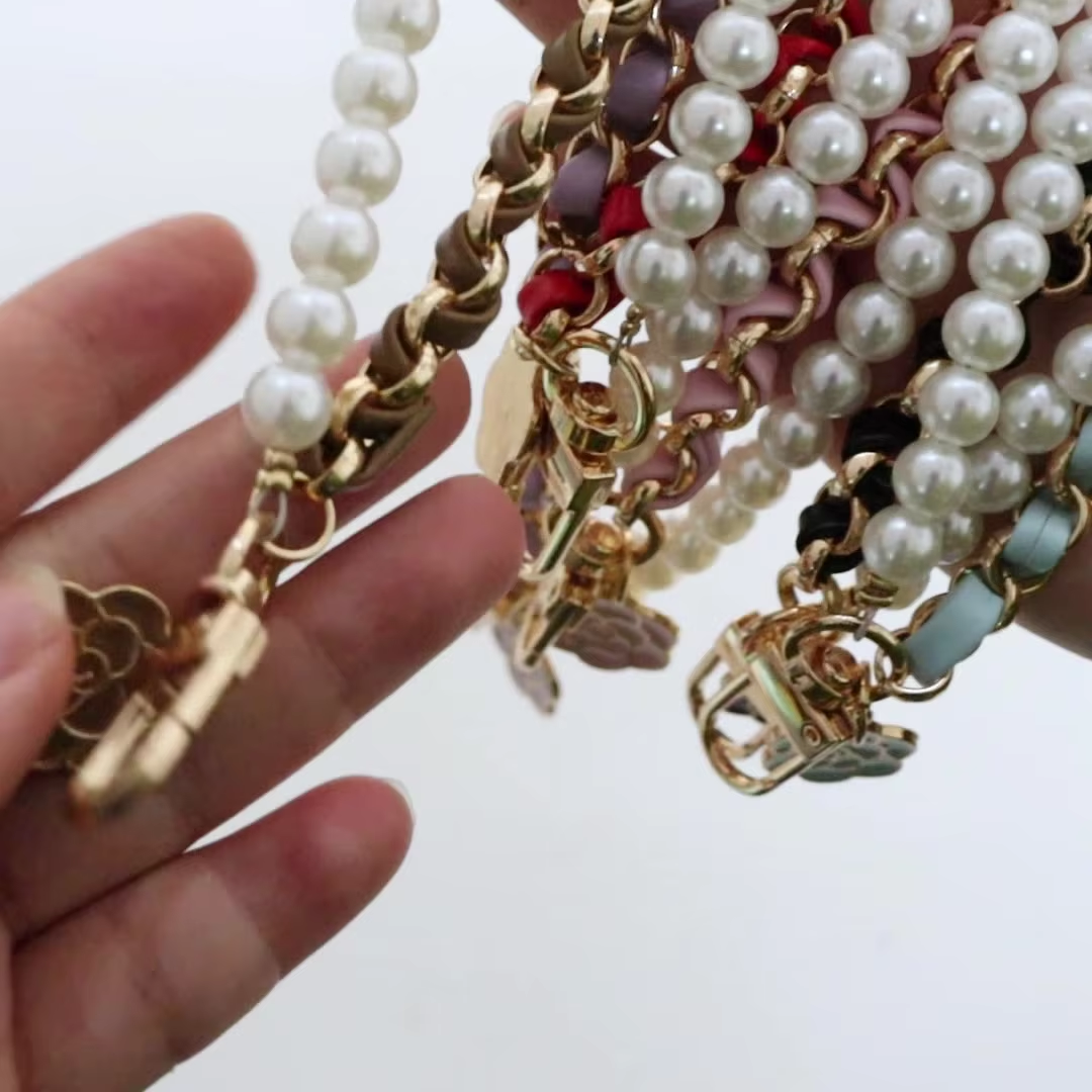 1 Strand/Lot Leather Imitation – обзор и цена Pearl Trim Chain