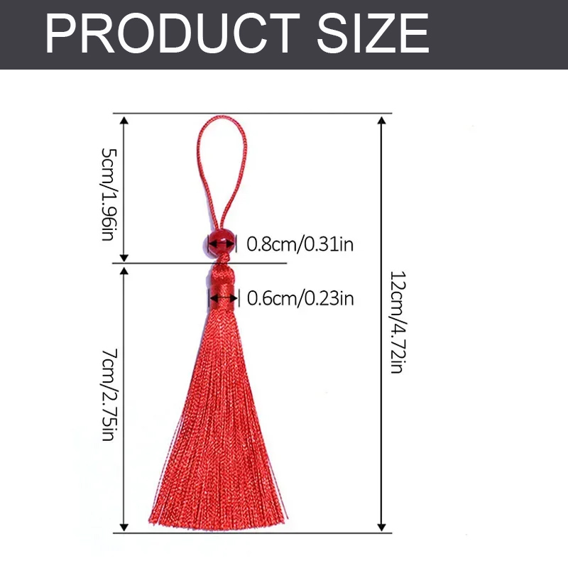10/5Pcs Polyester Silk Tassel  – обзор и цена Beaded Trim Fringe