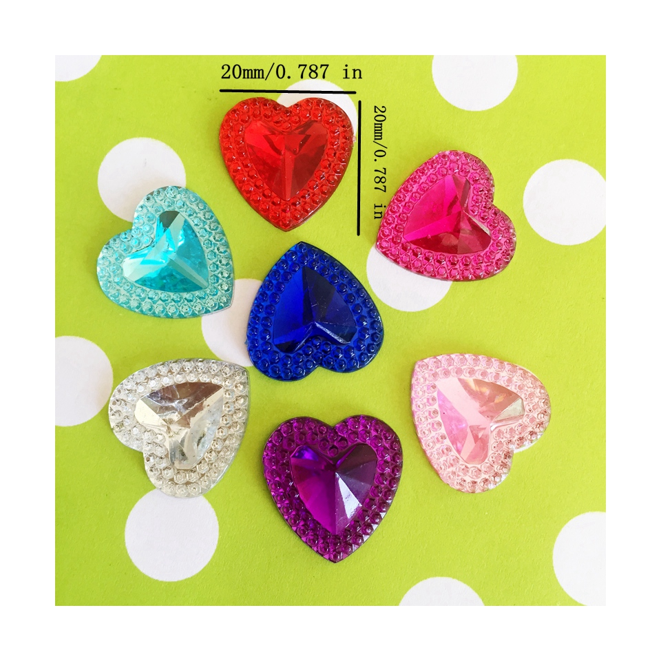 30pcs 20mm Acrylic Rhinestones – обзор и цена Embellishment Glue Craft
