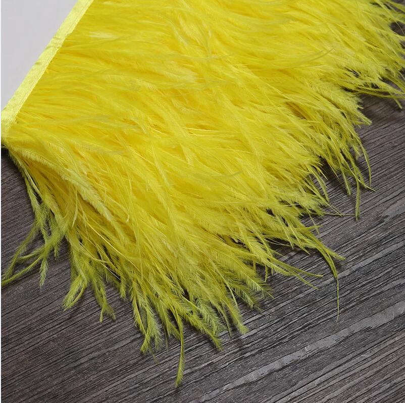 13-18CM 6M Ostrich Feather tri – обзор и цена Feather Trim Marabou