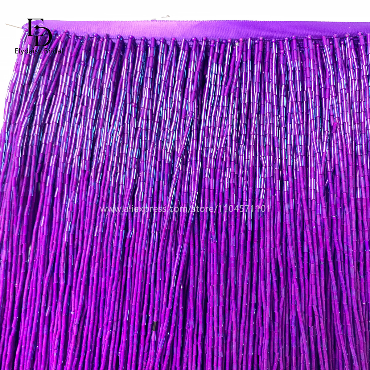30CM Long Purple Green Black B – обзор и цена Fringe Ribbon Sewing