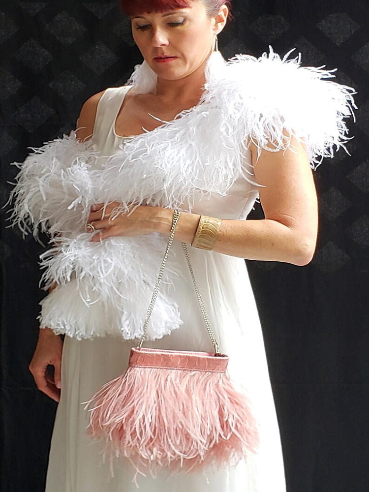 1Ply Ostrich feather boa 13-15 – обзор и цена Feather Trim Marabou