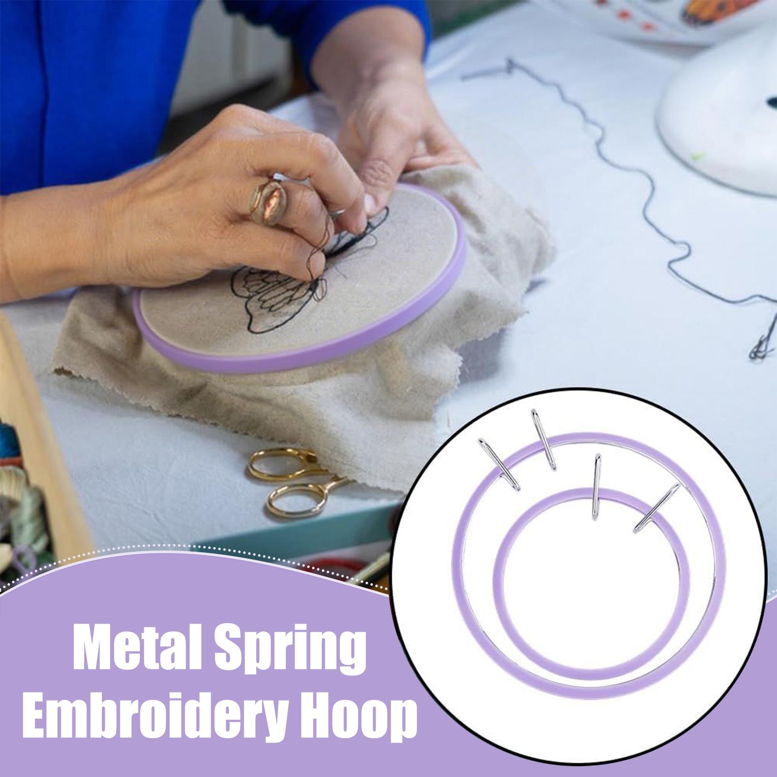 Hoop For Cross Stitching Metal – обзор и цена Embroidery Craft