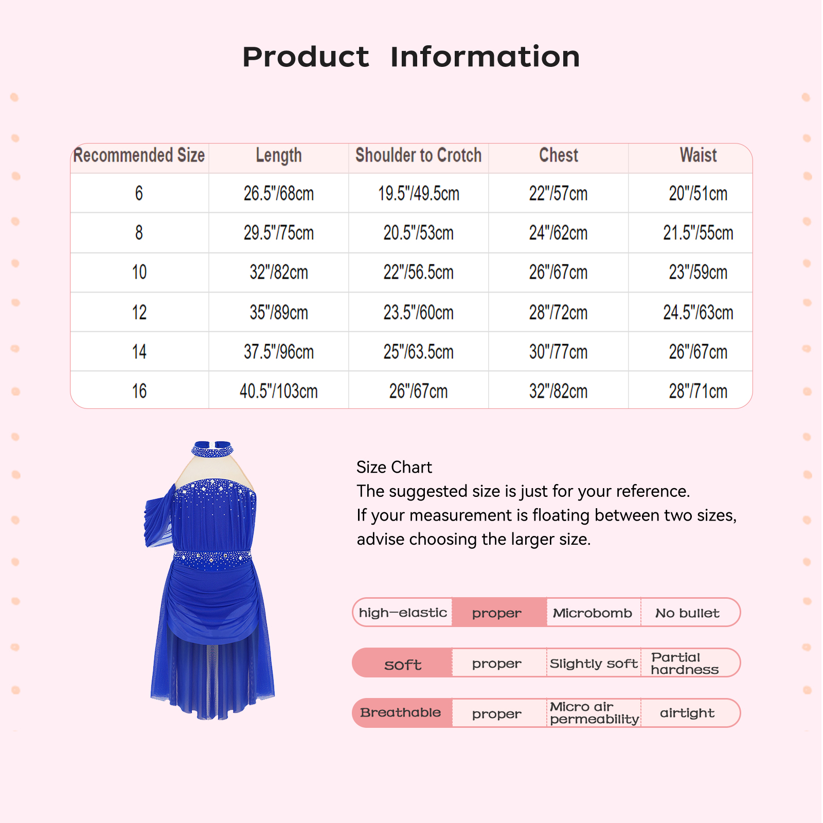 Kids Girls Ballet Leotard Dres – обзор и цена Rhinestone Banding Trim