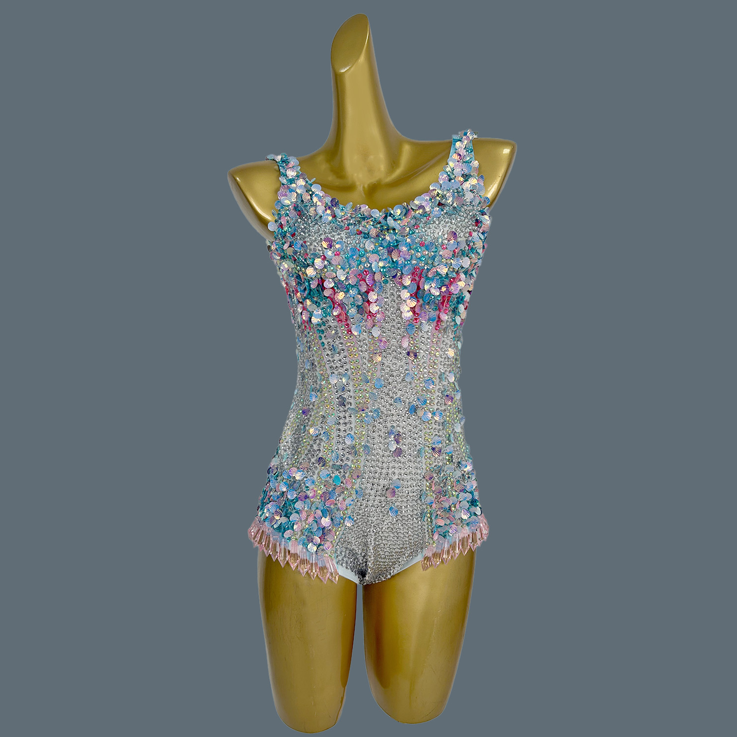 Women Sexy Stage Rhinestones S – обзор и цена Rhinestone Banding Trim