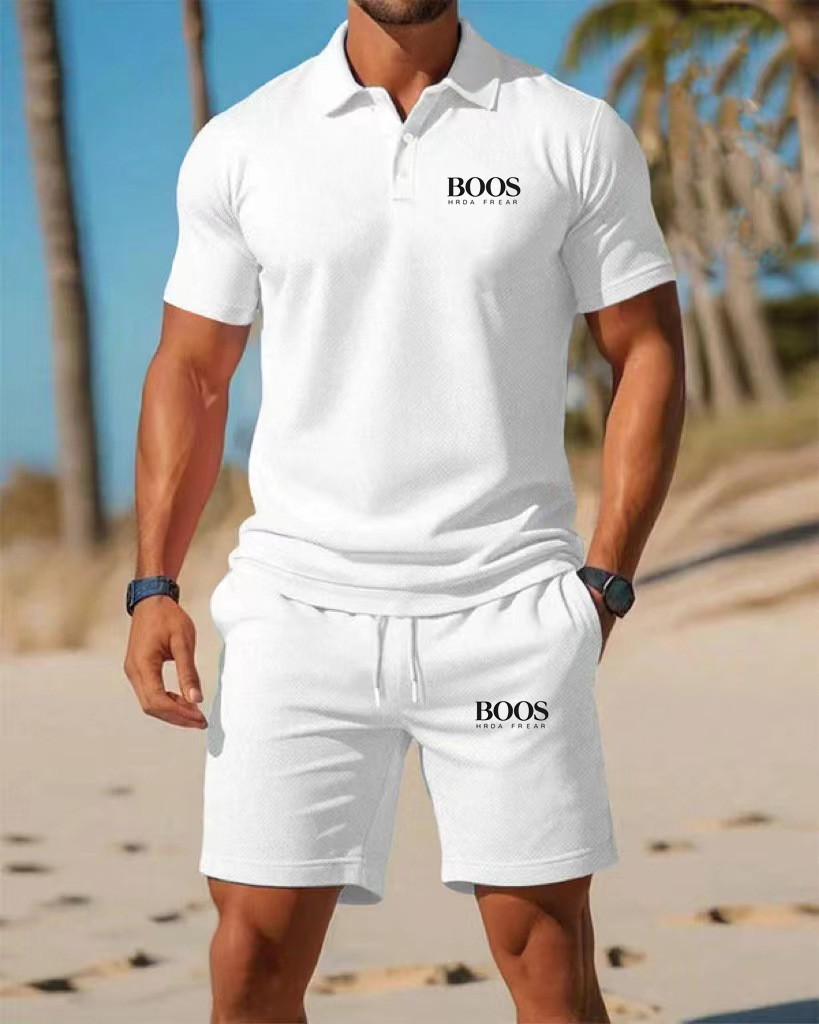 New men's business casual shor – обзор и цена Embellish Knit