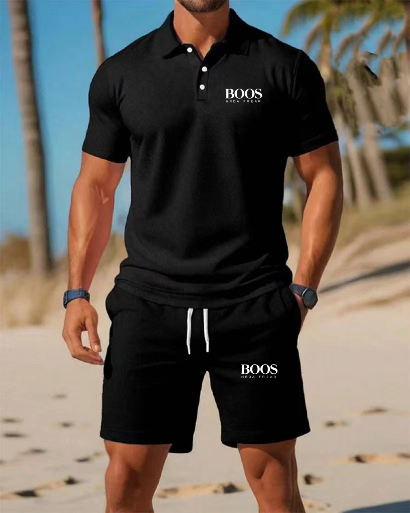 New men's business casual shor – обзор и цена Embellish Knit