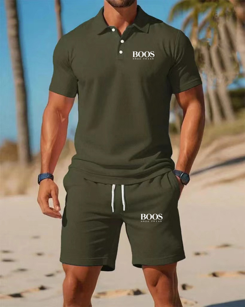 New men's business casual shor – обзор и цена Embellish Knit