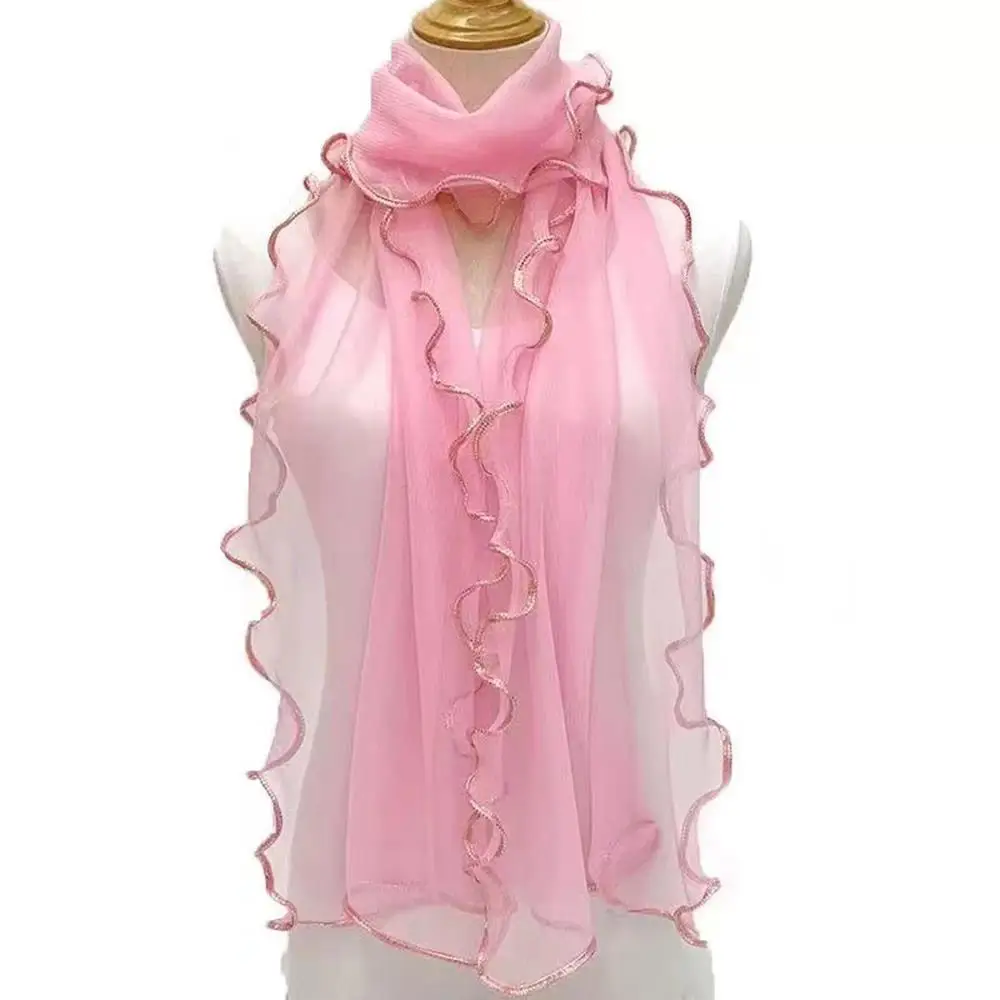 Lightweight Hijab Silk Shawl W – обзор и цена Tassel Fringe Trim