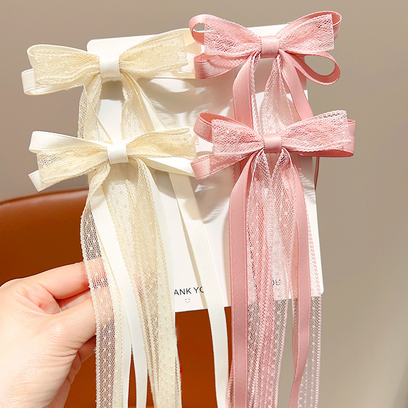 Sweet Children Bowknot Hairpin – обзор и цена Tassel Fringe Trim
