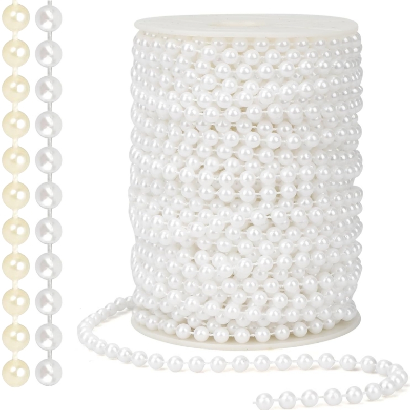 2/5m ABS Imitation Pearl Bead  – обзор и цена Pearl Trim Chain