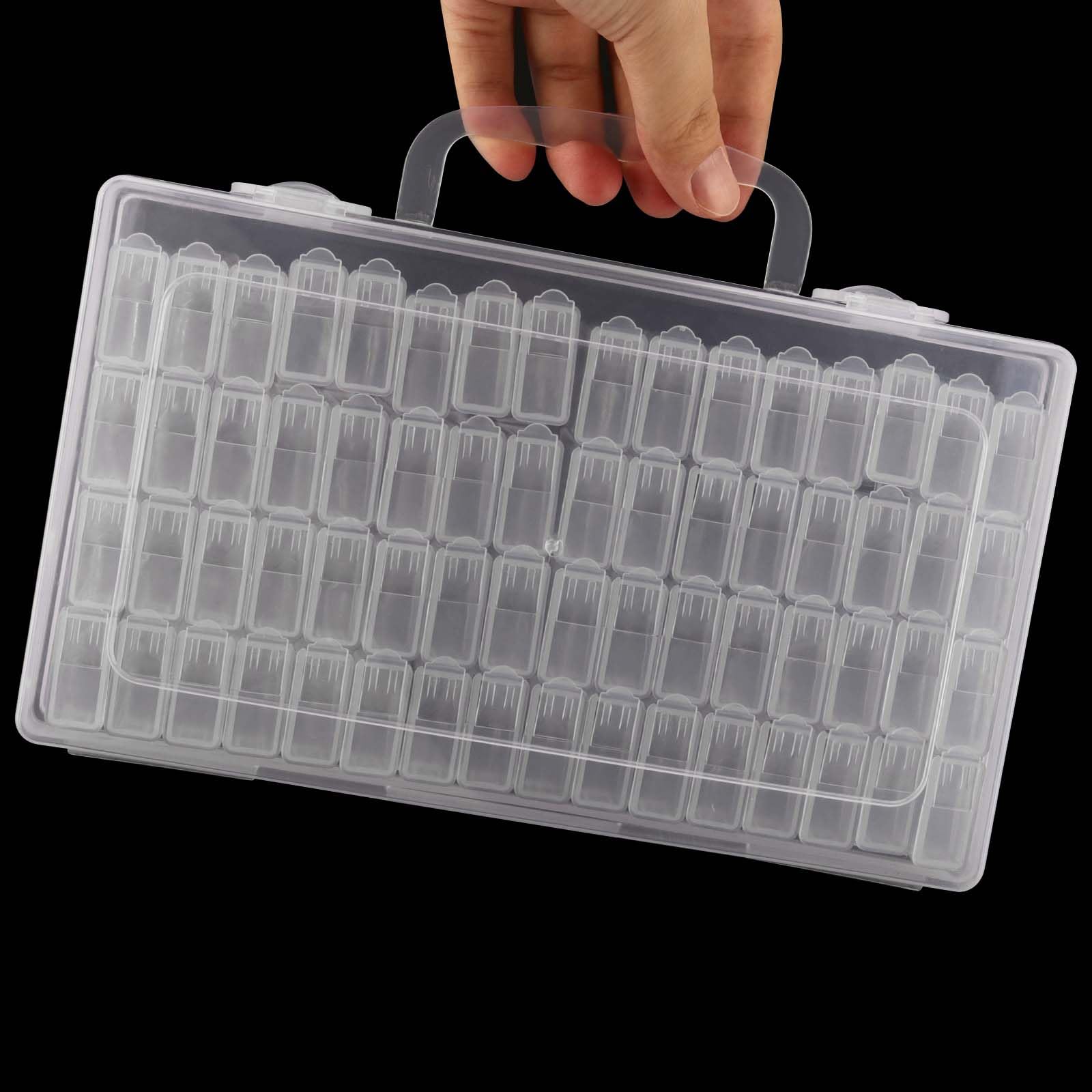 1/2/3/4Pack 64gird Diamond Pai – обзор и цена Craft Embellishment Storage