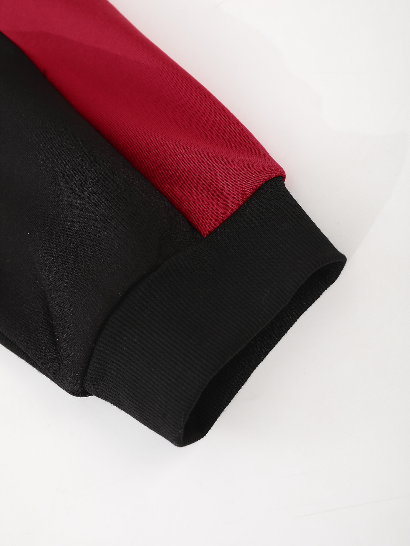 Men's Plus Size Black & Red Co – обзор и цена Embellish Knit