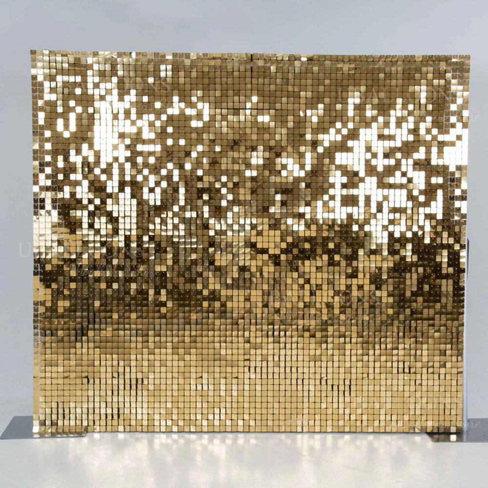 Champagne Gold Shimmer Backdro – обзор и цена Sequin Fabric Panel