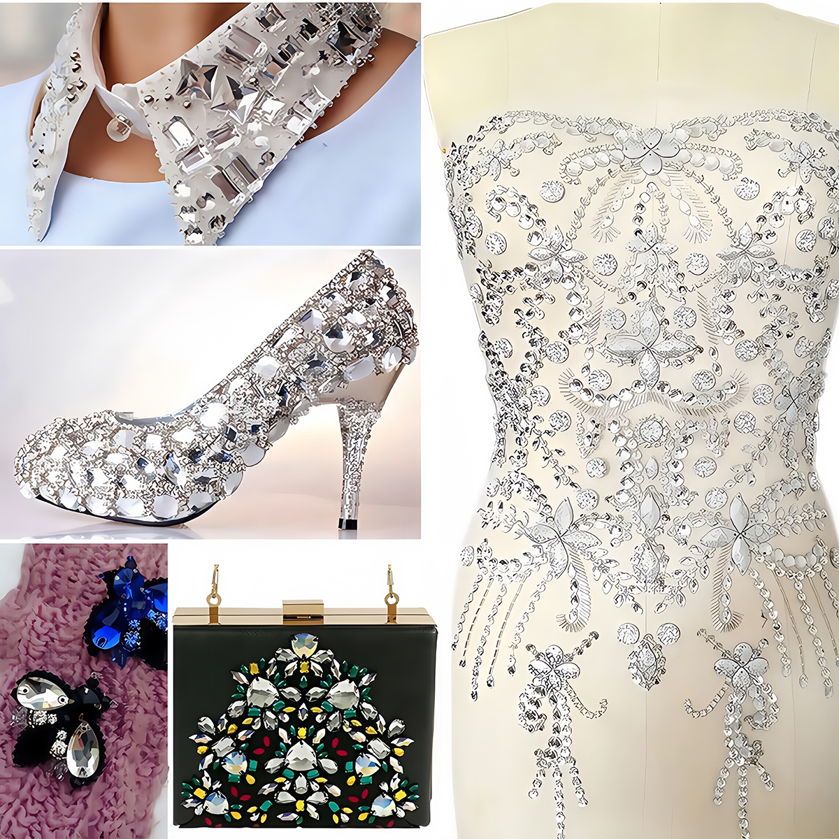 S Shape Sew On Rhinestone Crys – обзор и цена Sew On Rhinestone