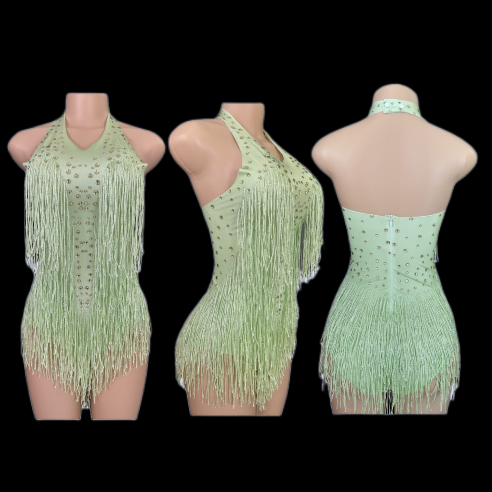 Sparkly Rhinestones Fringe Bod – обзор и цена Rhinestone Banding Trim