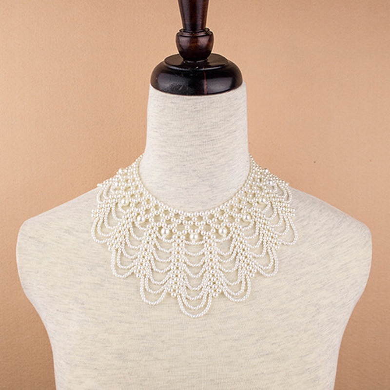 New Pearl Beaded Lace Trim Col – обзор и цена Beaded Trim Fringe