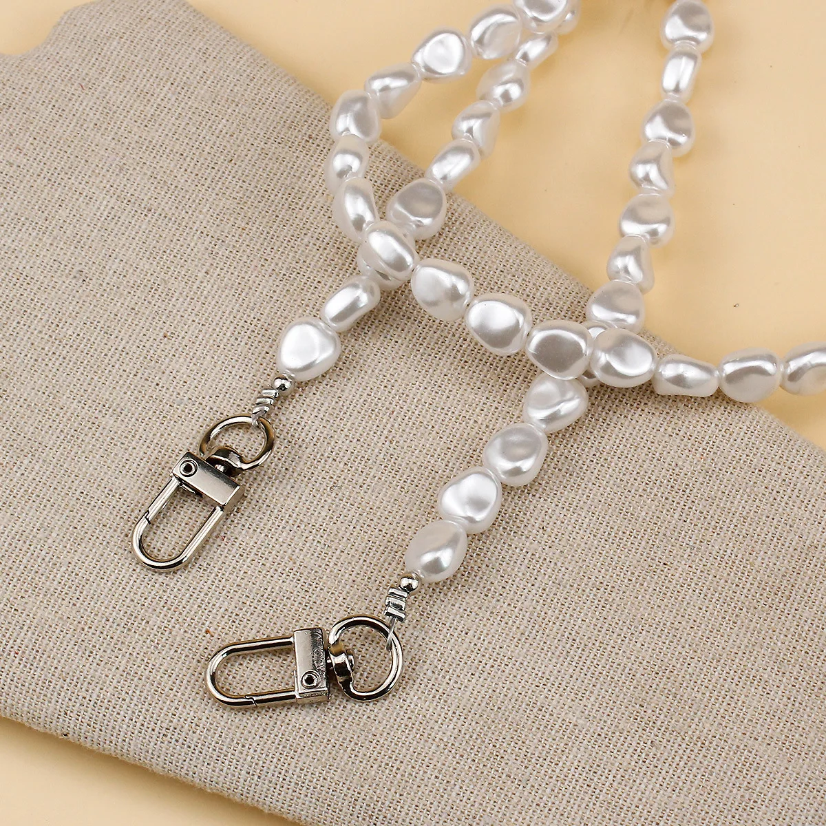 Mobile Phone Lanyard Luxury Pe – обзор и цена Pearl Trim Chain