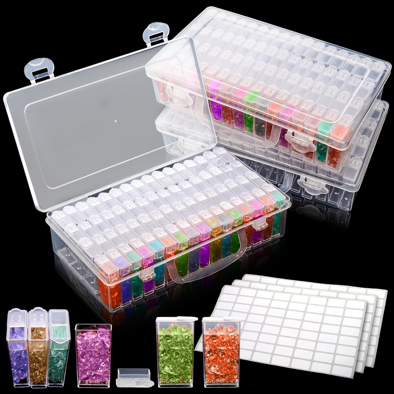 Diamond Art Storage Containers – обзор и цена Craft Embellishment Storage