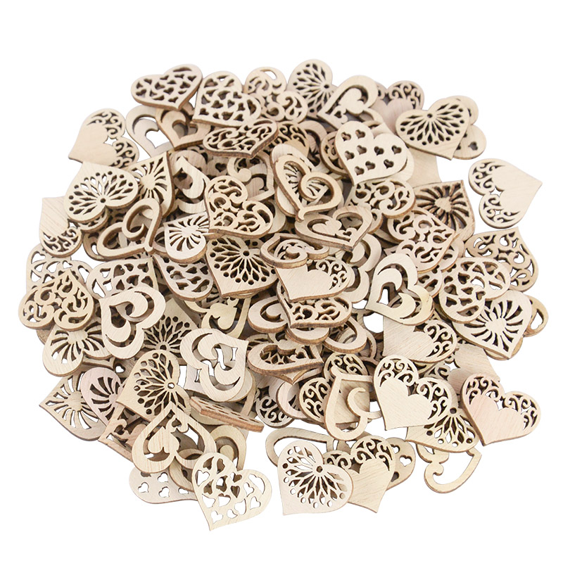 50/100pcs Hollowed Heart Patte – обзор и цена Embellish Craft