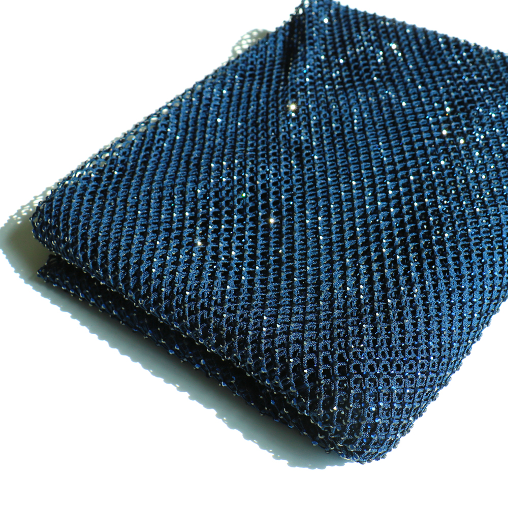 SS10 Rhinestones Mesh Navy Col – обзор и цена Sew On Rhinestone
