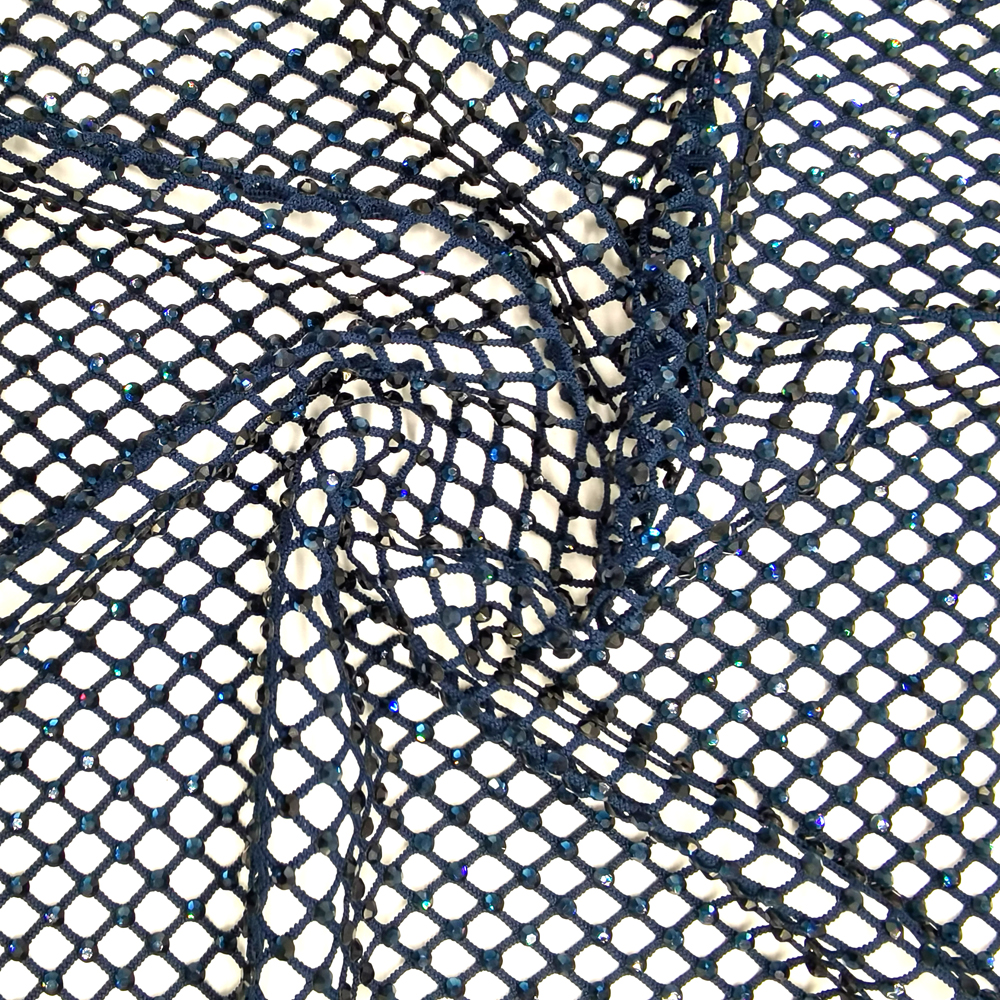 SS10 Rhinestones Mesh Navy Col – обзор и цена Sew On Rhinestone