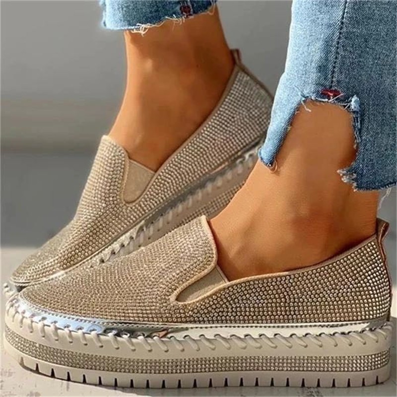 Women's Shoes 2022 Fashion  Fl – обзор и цена Sew On Rhinestone