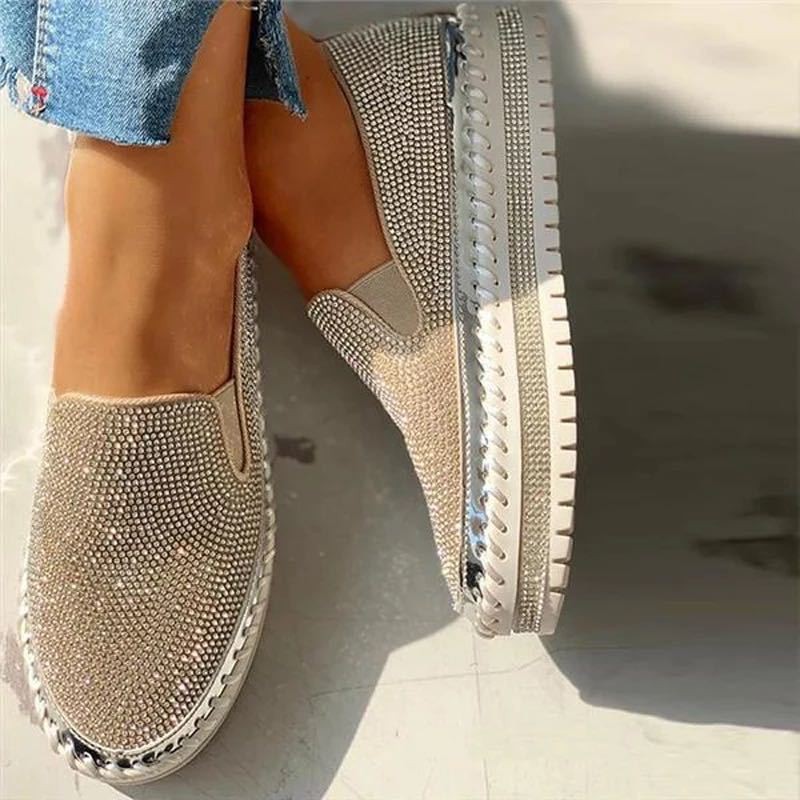 Women's Shoes 2022 Fashion  Fl – обзор и цена Sew On Rhinestone