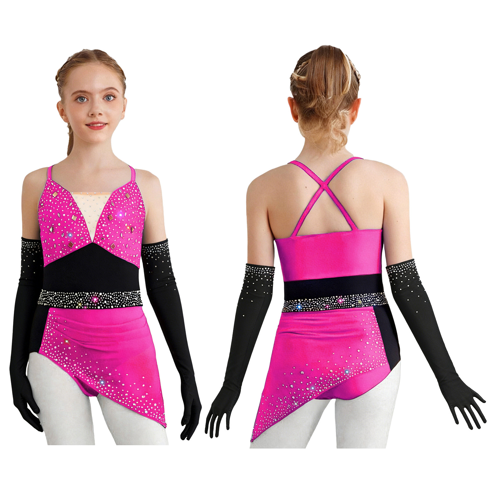 Teen Girls Shiny Rhinestones L – обзор и цена Rhinestone Banding Trim