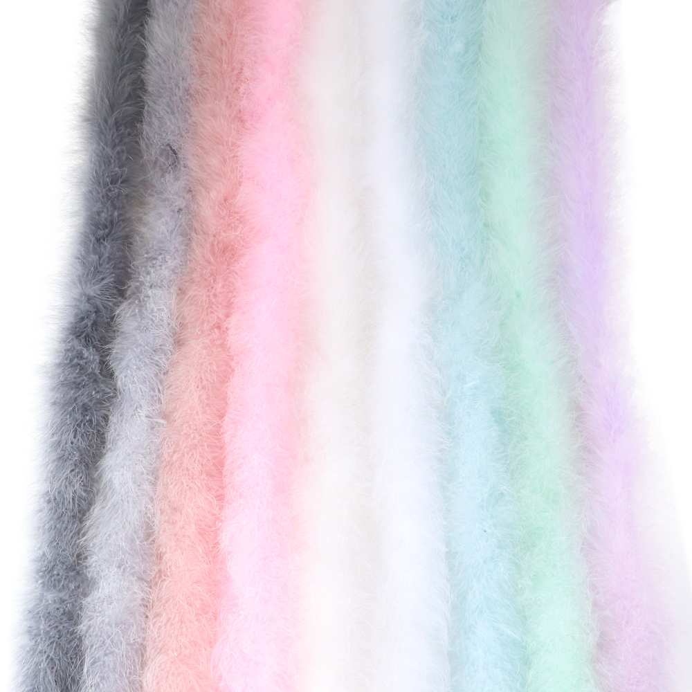 22g Turkey Marabou Feather Boa – обзор и цена Feather Trim Marabou