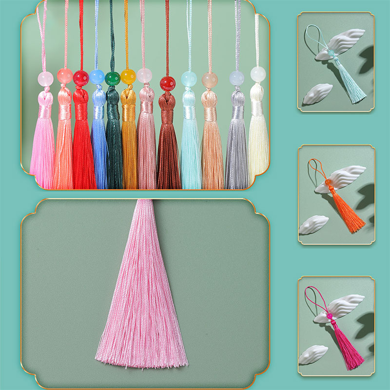 5-100Pcs Bookmark Beaded Tasse – обзор и цена Beaded Trim Fringe