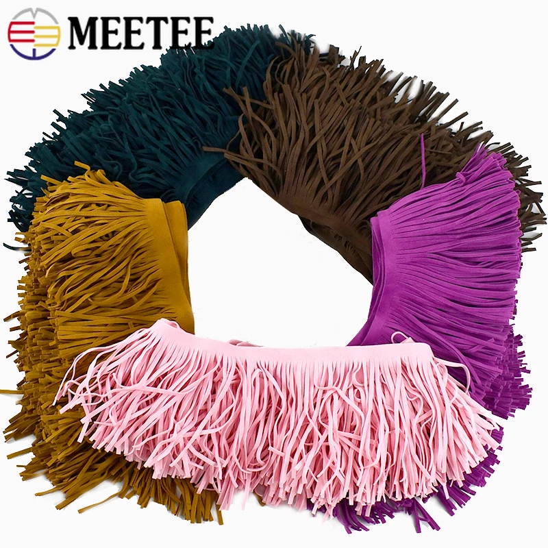 5Meters Meetee 10-30cm Suede T – обзор и цена Fringe Ribbon Sewing