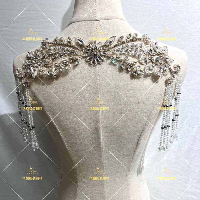 Hand Beaded Fringe Trim with P – обзор и цена Beaded Trim Fringe