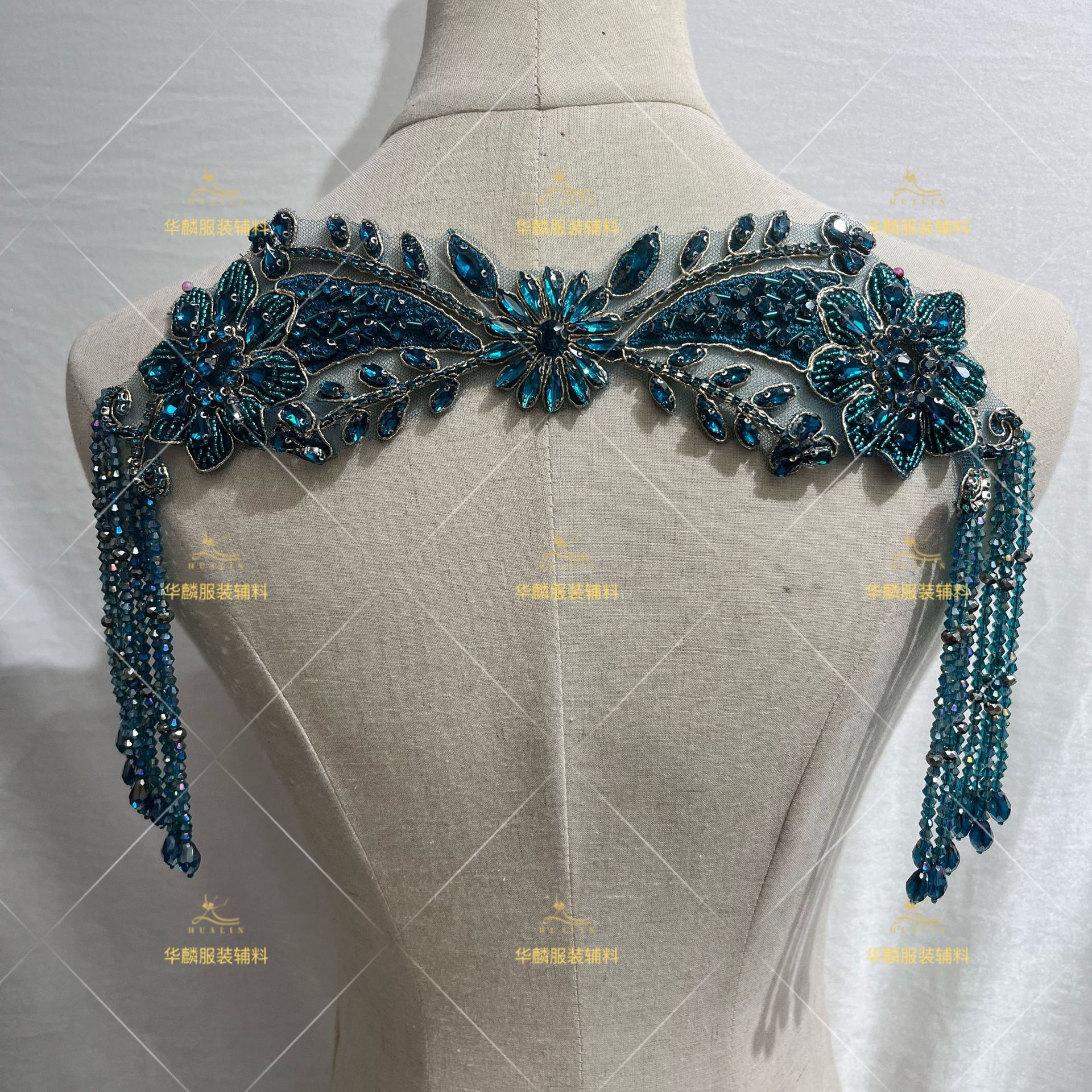 Hand Beaded Fringe Trim with P – обзор и цена Beaded Trim Fringe
