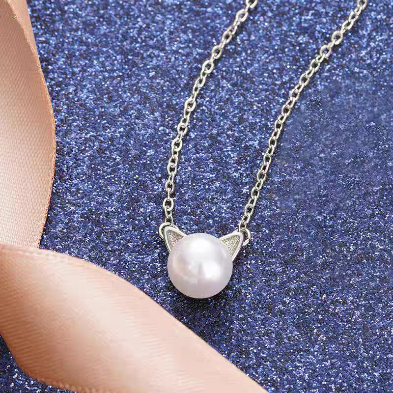 Fashion 925 Sterling Silver Je – обзор и цена Pearl Trim Chain