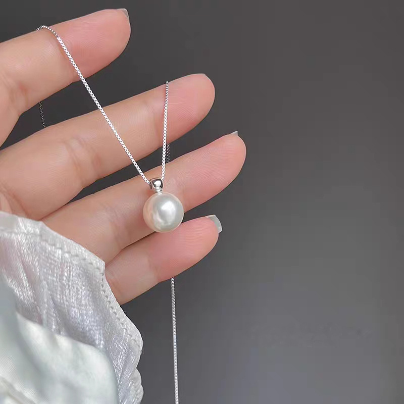 925 Sterling Silver 8mm Pearl  – обзор и цена Pearl Trim Chain